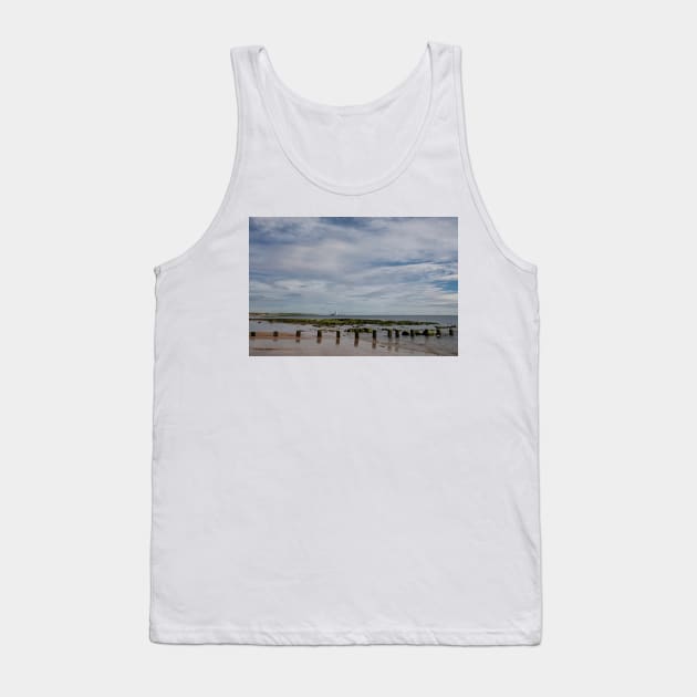 The beach at Whitley Bay in June (2) Tank Top by Violaman